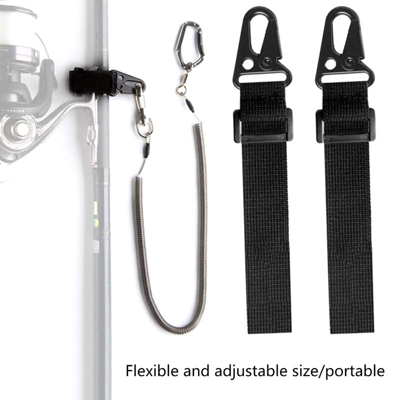 Product Introduction of Safe Lanyard Coiled Lanyard Fishing Lanyard for Fishing Rod and Fly Fishing Net 43