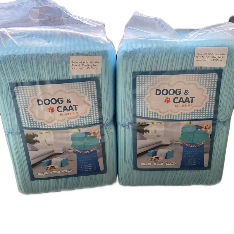Bịch Tã lót khay vệ sinh 45x60 50pcs cho cún
