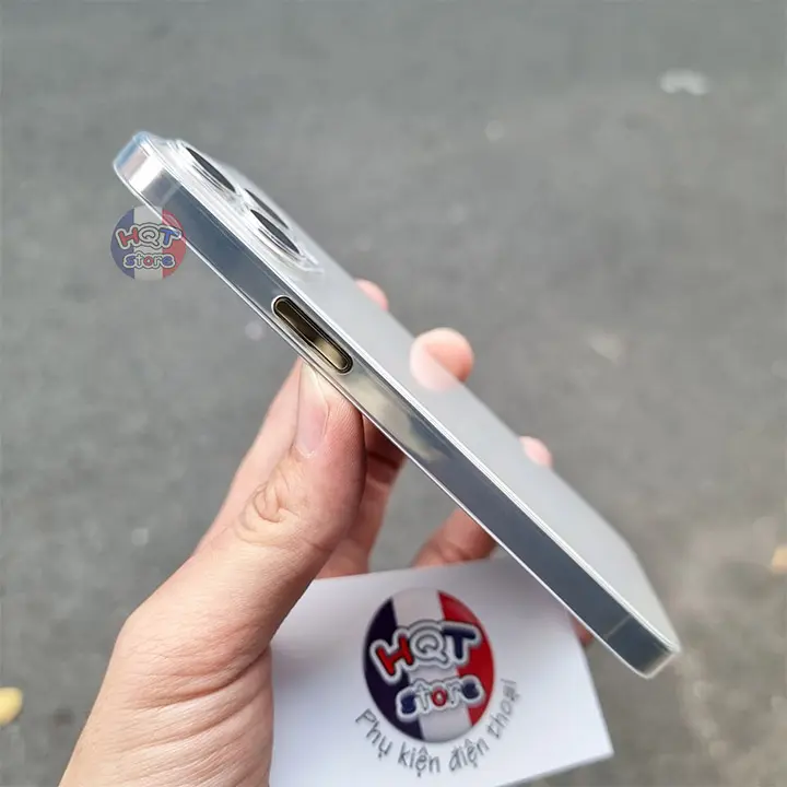 Ốp lưng siêu mỏng trong suốt Ultra Slim 0.4mm IP 13 Pro Max / 13 Pro 4