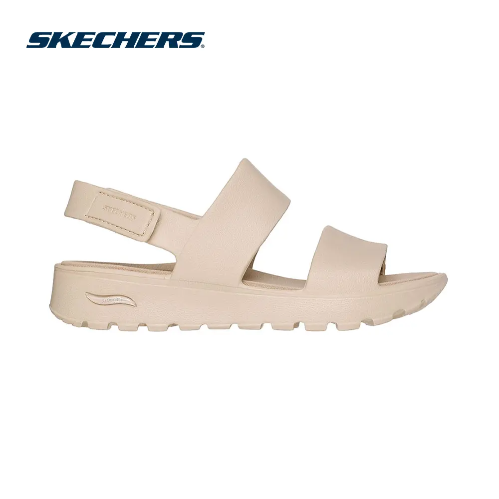 Skechers สเก็ตเชอร์ส รองเท้าแตะผู้หญิง Women Arch Fit Footsteps Foamies Shoes - 111380-TAN