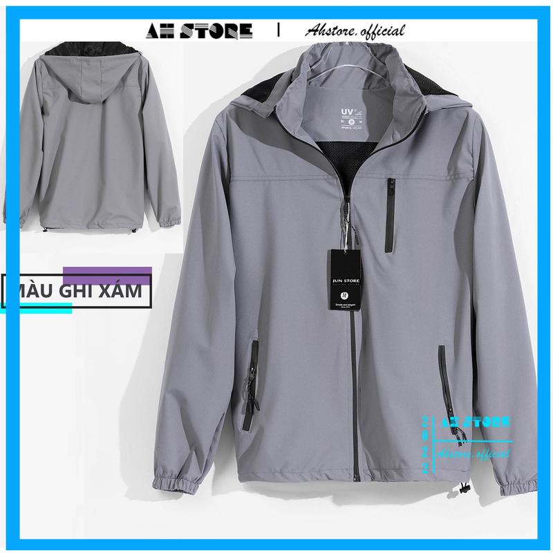  Áo khoác gió nam nữ có mũ cao cấp 2 lớp Áo gió nam nữa mẫu mới 2022 - AHSTORE 