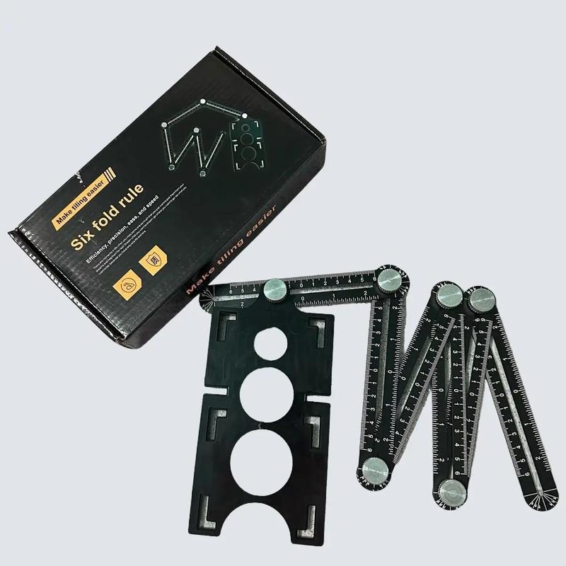 Thước 6 khúc định vị khoét lỗ gạch _ phiên bản lớn.