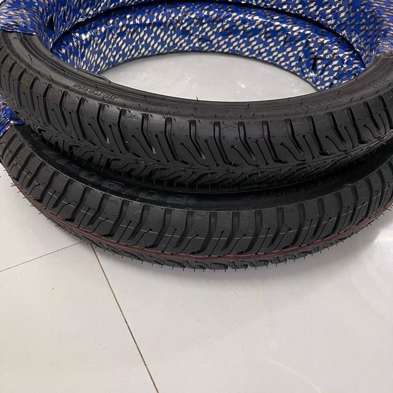 Lốp không ruột 70/90/17 và 80/90/17 ( gai 383)cho xe số bánh mâm dày bám đường tốt - Phụ Tùng Phụ Kiện