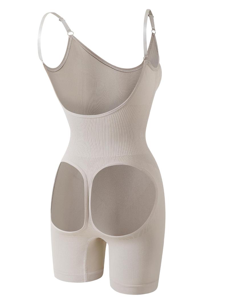 Product Introduction of Women's Solid Color Shapewear Romper, Tummy Control Butt Lifting Shaper, Women's Shapewear for Daily Wear 9