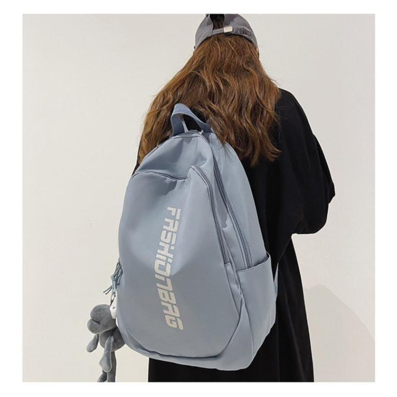 Product Introduction of Ransel Wanita DMTS109 Unisex Hitam dan Putih untuk Sekolah Perguruan Tinggi - Backpack tas  ransel 35