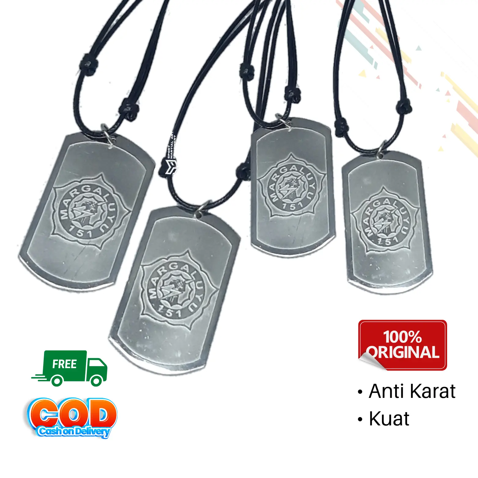 Kalung Margaluyu - kalung monel Aksesoris Liontin
