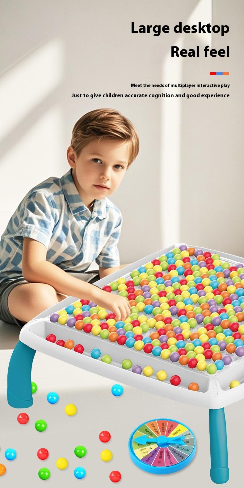 Product Introduction of Fun Colorful Rainbow Elimination Music Parent-Child Interaction Happy Elimination Match-up Rainbow Elimination Music Battle Toys 7