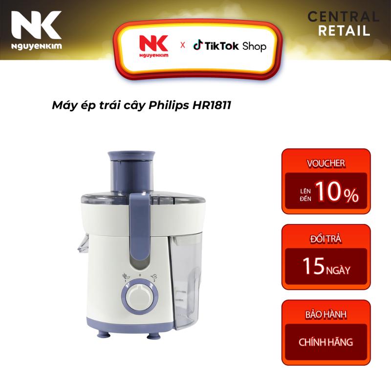 Máy ép trái cây Philips HR1811 - Công suất 300W