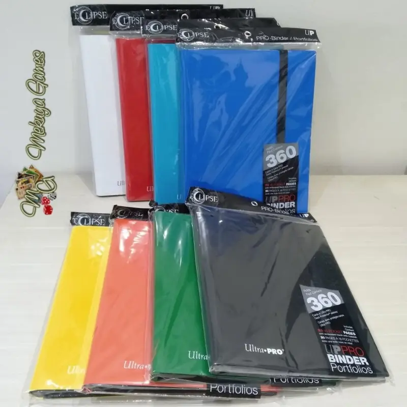 Ultra Pro Eclipse 9-Pocket PRO-Binder Buku Map Sleeves 360 Kartu Pokemon KPOP Magic Sport 0