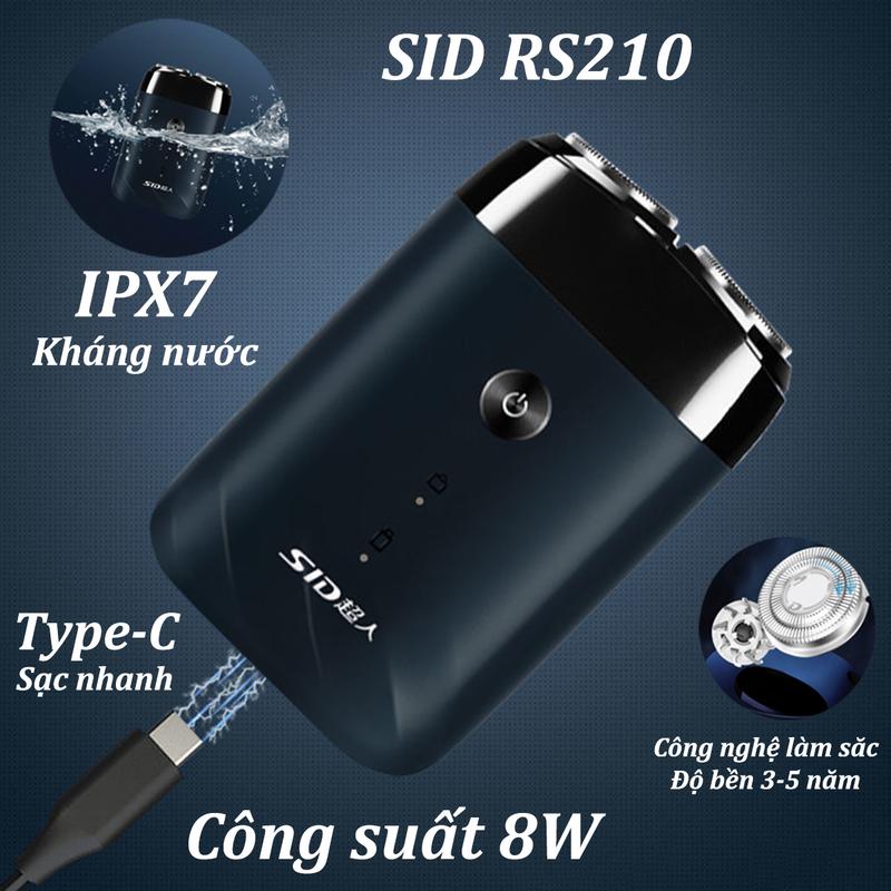 Máy cạo râu SID RS210, RS215 công suất 8W mạnh mẽ