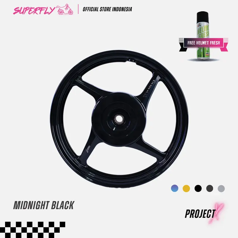 Velg Honda Beat/Honda Genio/Scoopy Fi Superfly Project X 2