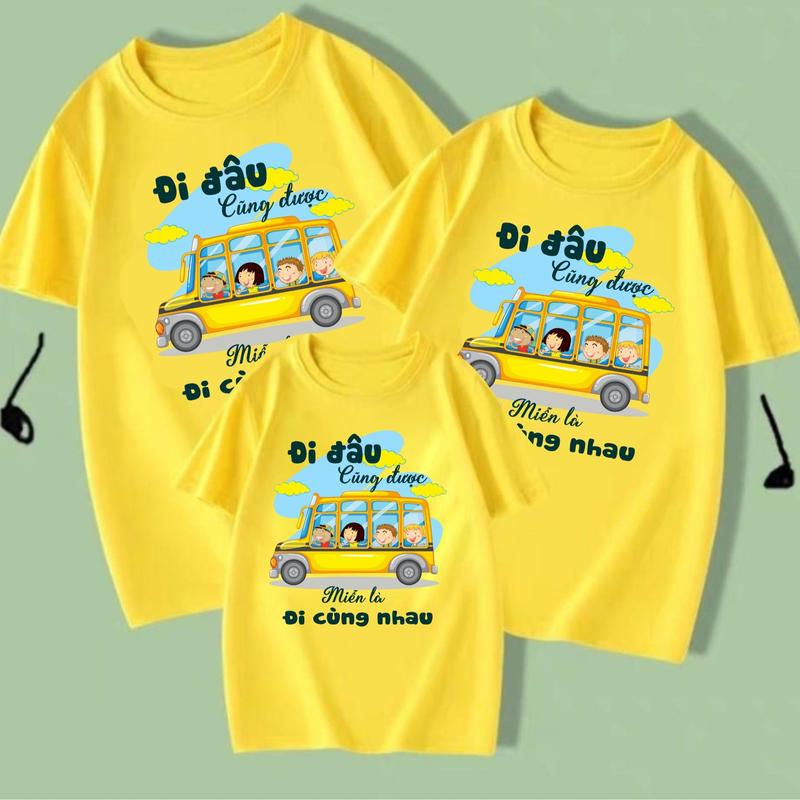 Top Áo gia đình - Đồng phục đi biển . Chất liệu thun cotton co giản thấm hút mồ hôi có Đủ size từ 8 đến 100kg . Nữ Women đôi