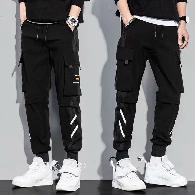 Quần Jogger Nam Túi Hộp Bo Chân Màu Đen Trơn Không Rách Chất Kaki Cao Cấp Co Dãn 4 Chiều TCS Trùm Chuyên Sỉ J32 Mẫu Mới Sport - TCS Trùm Chuyên Sỉ