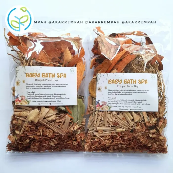 wow banget Akarrempah Rempah Pocor Bayi / Rempah Mandi Bayi / Baby Bath SPA