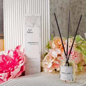 Reed Diffuser Aromatheraphy - Pengharum Ruangan - Pewangi Ruangan Aromaterapi - Souvenir - Hampers Wedding - Aphrodite pengharumtoilethotel toilet wangi parfum kamar tanpa aerosol tanpa bilas