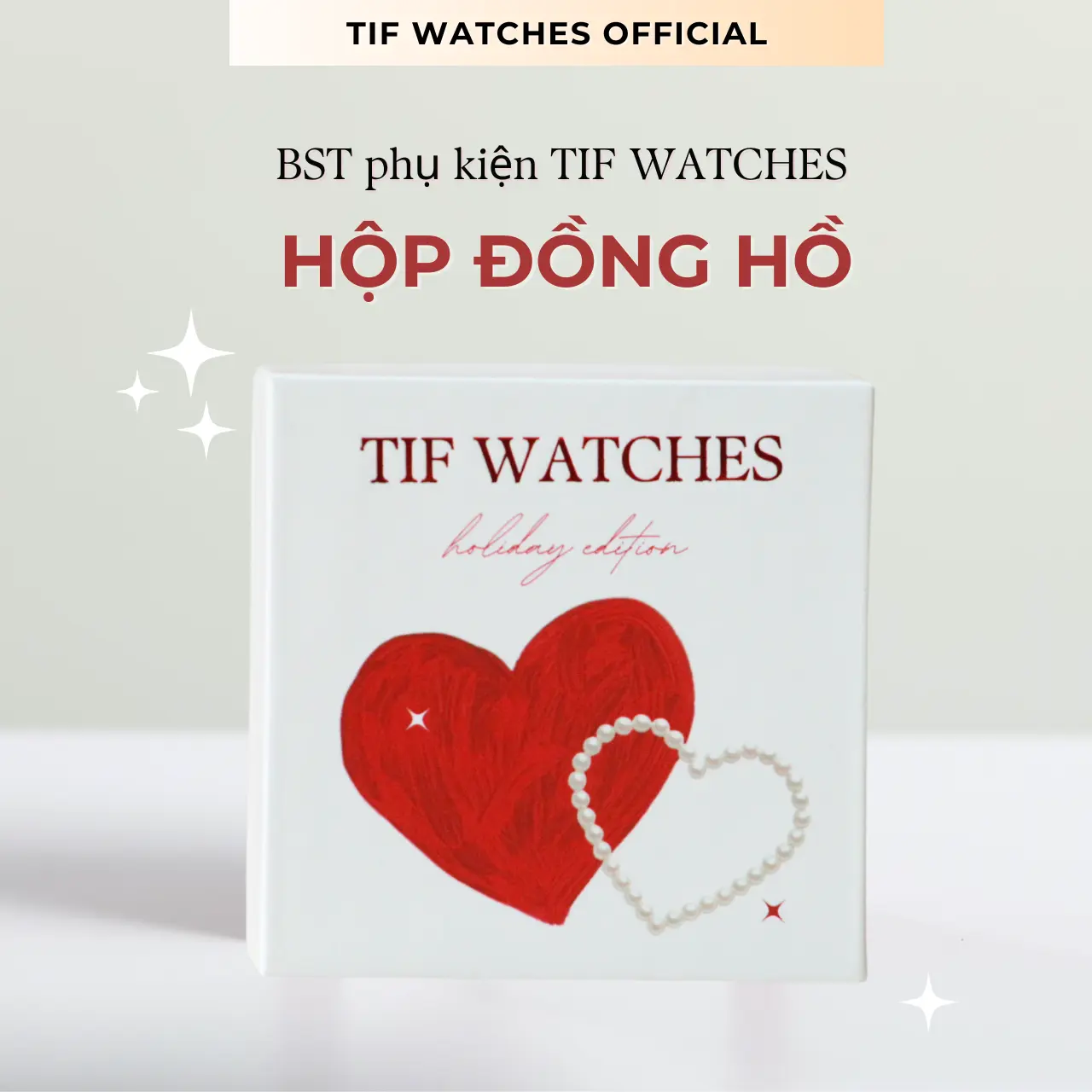 Hộp đựng trang sức Tif Watches chính hãng - Hộp quà tặng sang trọng