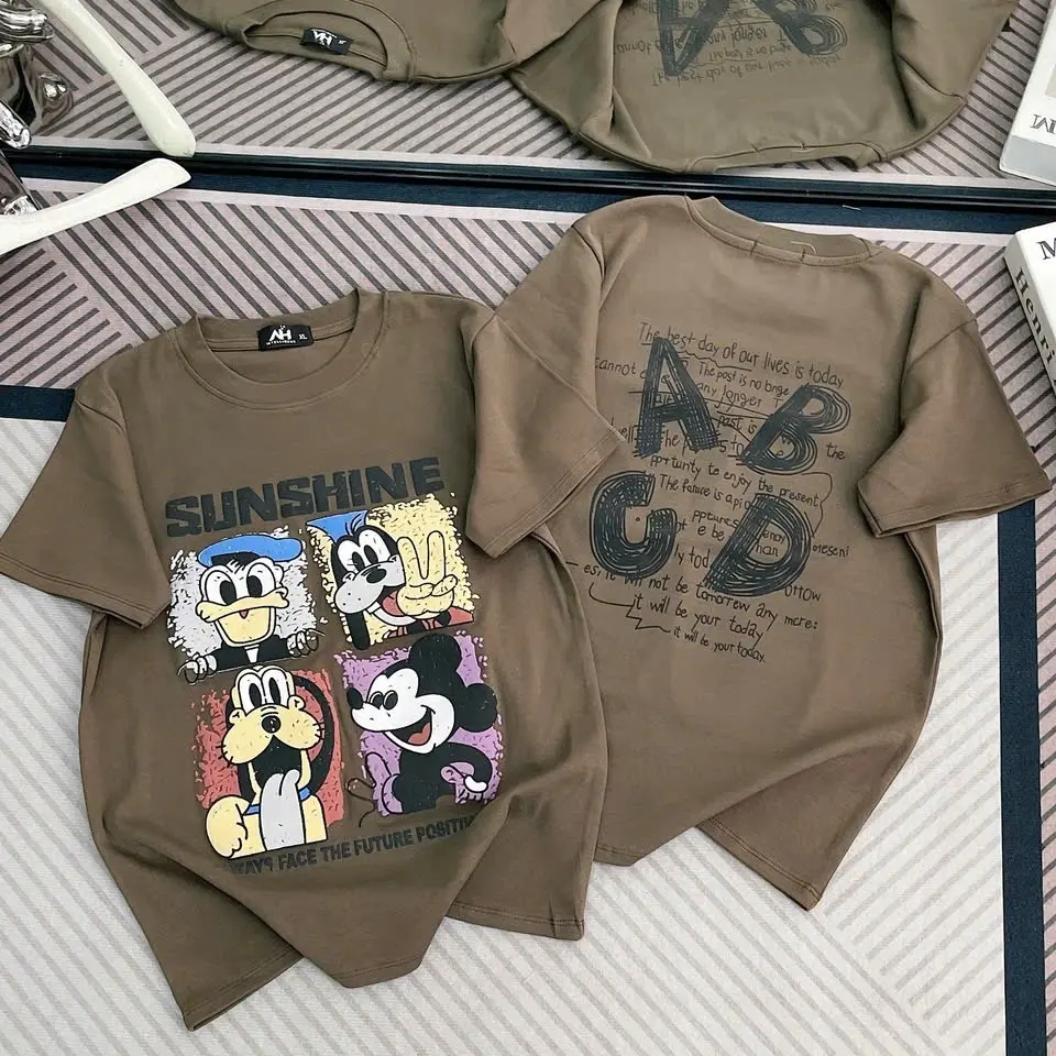 | A218| - Áo Thun Nữ Dáng Babytee From Vừa [ABCD]  Thun Borrip Co Giãn, Cổ Tròn Women Top