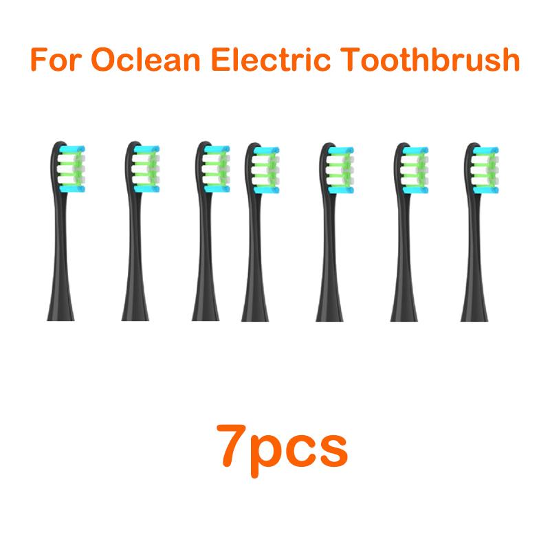 Product Introduction of Sonic Toothbrush Vacuum Bristle 2/7pcs Replacement Heads For Oclean Flow/X/ X PRO/ Z1/ F1/ One/ Air 2 /SE Brush Head Soft DuPont Comfort Cleanser 17
