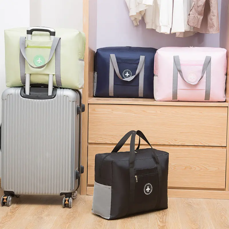 [HAPPY FLIGHT] Foldable Travel Bag / Tas Pendamping Koper Kapasitas Besar 0