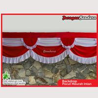 Gambar Backdrop Pocut | Background Risplang Merah Putih Panjang Dekorasi Kemerdekaan HUT RI - 5 Gelombang dari Juraganbendera Kota Surabaya 2 Tokopedia