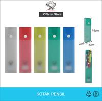 Gambar EAGLE Kotak Pensil Plastik Transparan / Tempat Pensil / Tepak Pensil / Plastic Pencil Case - MERAH dari EAGLE FILES OFFICIAL Kota Administrasi Jakarta Barat 1 Tokopedia