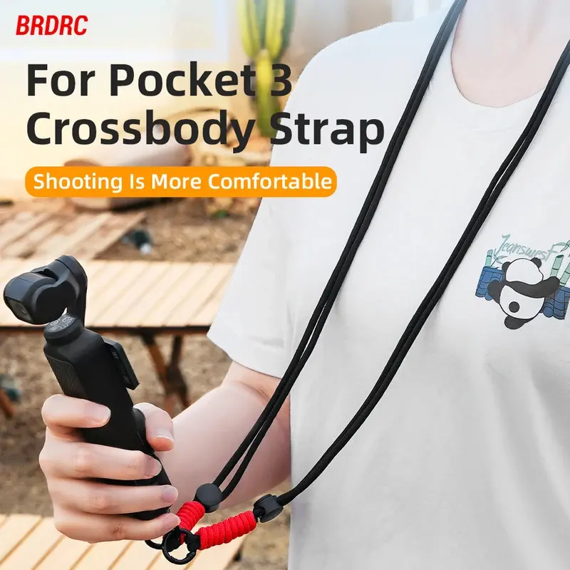 Dây Đeo Cổ Cho DJI OSMO Pocket 3, Chống Thất Lạc, Có Vít 1 / 4, Phụ Kiện Bảo Vệ Camera Gimbal Cầm Tay 3, Tương Thích Với Pocket 3