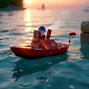 Mainan Kapal Otok Otok - Perahu Minyak