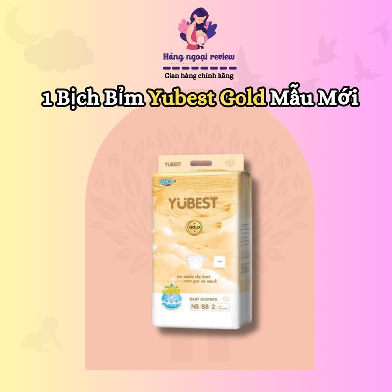 Bỉm YUBEST GOLD MẪU MỚI Cho Bé Size NB,M,L,XL,XXL