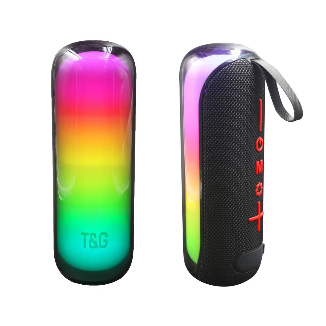 TG-384 Mini Portable Wireless Speaker RGB LED Lights Powerful Sound Deep Bass BT 5.3 Compatible for Outdoor Use Memory Card - Image 2