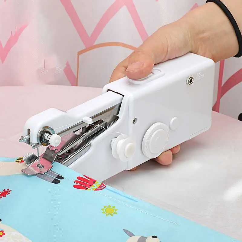 DOLLOLY Mesin Jahit Tangan Portable Electric Sewing Machine Handheld - CS-101B Alat Jarum