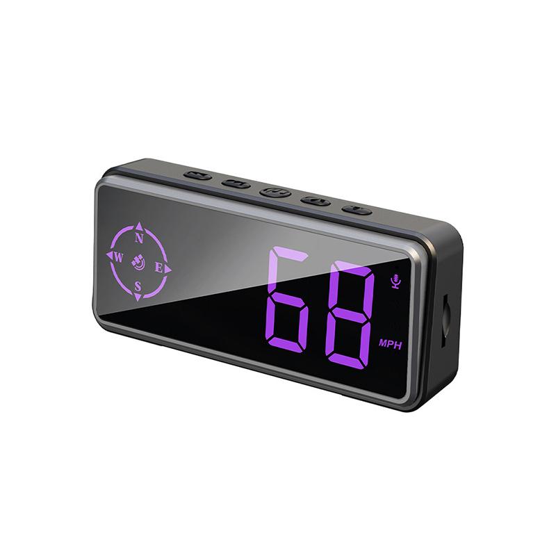 Product Introduction of Car Digital Speed Head Up Display Universal Speedometer HUD  Compass Speed Measurement Indicator For Truck Vehicles USB Power 15