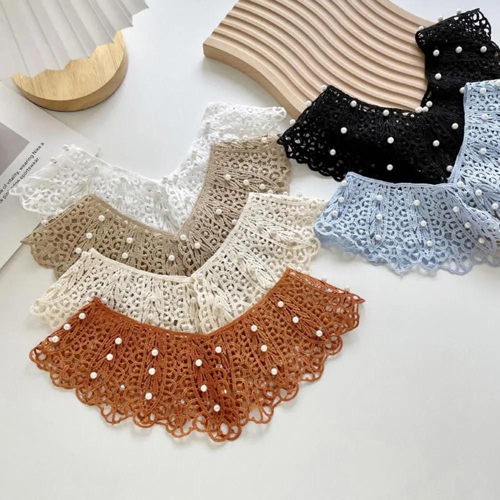 Cổ Búp Bê, Cổ Áo Giả Ren, Trang Trí Váy Ngọt Ngào Trang Trí Vai, Cổ Áo Sơ Mi, Phụ Kiện Quần Áo Có Thể Tháo Rời Khăn Choàng Cho Phụ Nữ / Trẻ Em Gái