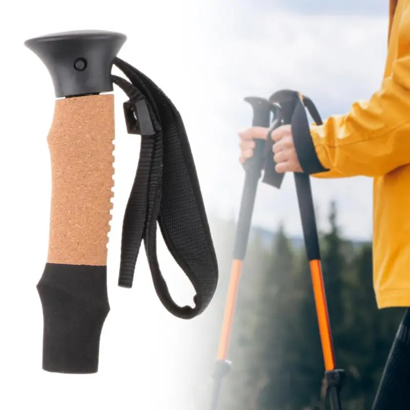 Tay Cầm Gậy Leo Núi, Cầm Tay, Có Dây Đeo Tay, Bộ Chuyển Đổi Chống Trượt, Gậy Đi Bộ Đường Dài 6