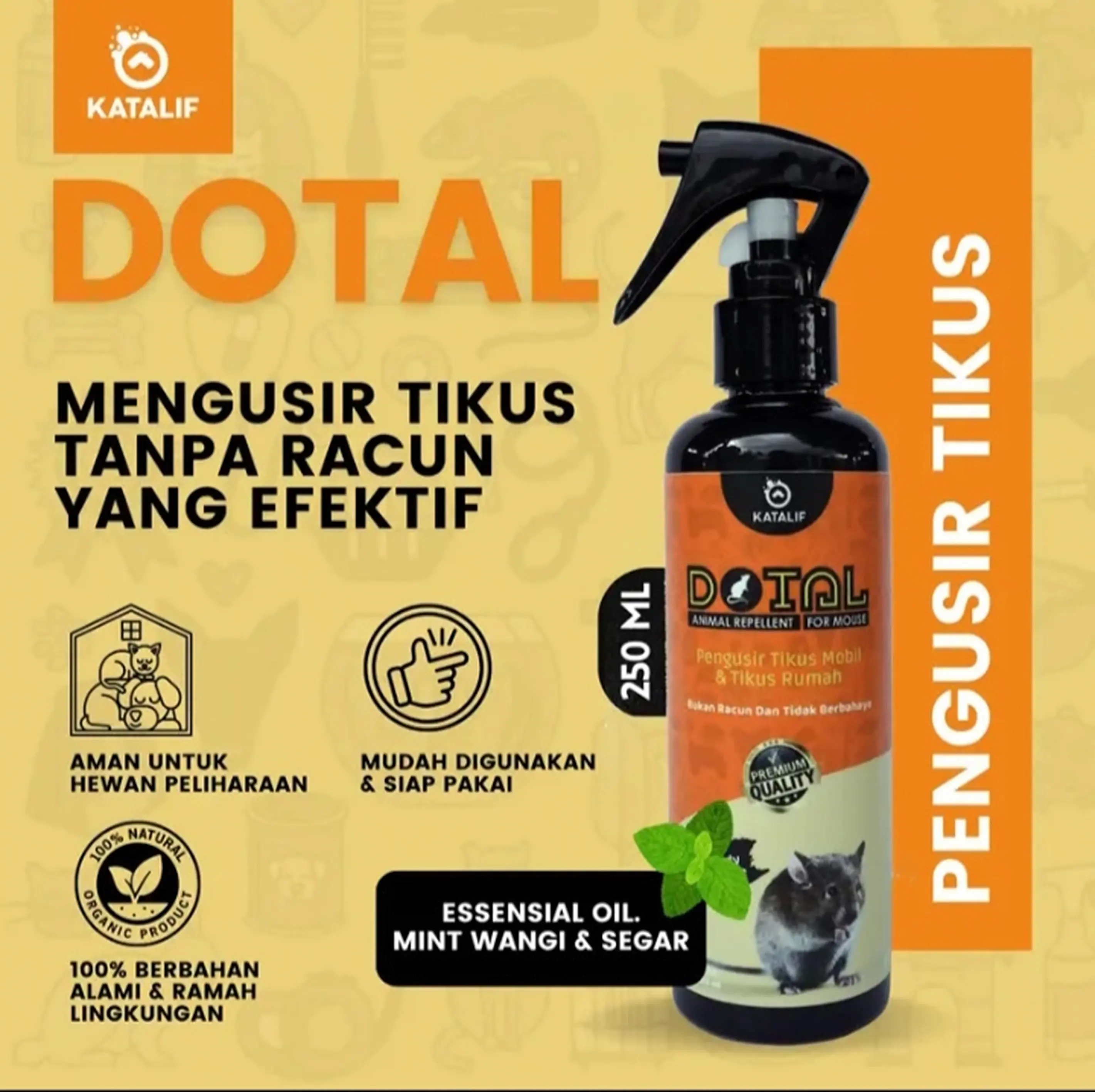 Pengusir tikus dan serangga cairan paling ampuh