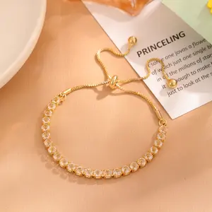 FLY Fashion  Titanium Wanita Anti Karat Emas Gold Liontin Berlian Aksesoris Fashion  Kupu Lapis Emas Bisa Disesuaikan vancleef gelang Gelang Rantai