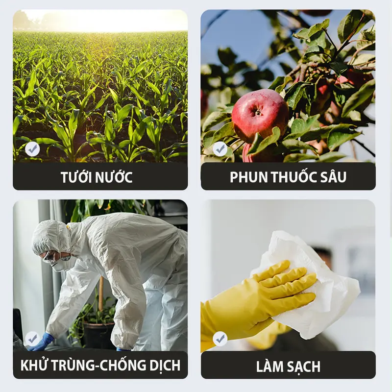 [TẶNG ĐẦY ĐỦ PHỤ KIỆN] BÌNH PHUN, BÌNH XỊT THUỐC SÂU CHÍNH HÃNG GGG. DUNG TÍCH 14L, 16L, 20L, ÁP LỰC SIÊU MẠNH 3