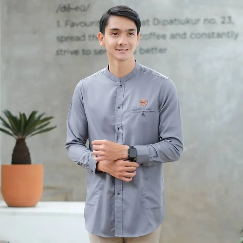 Baju Koko Lengan Panjang Model Paspol 4