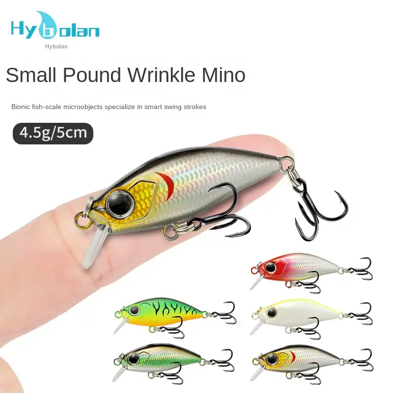 [Buy One Get One Free] Cosmic Mi Small Mino Micro-Object Small Mino Submerged Luya Bait Slow Sinking Tossing Full Swimming Layer Lure Stream Snakehead Rod Topmouth Culter Trout