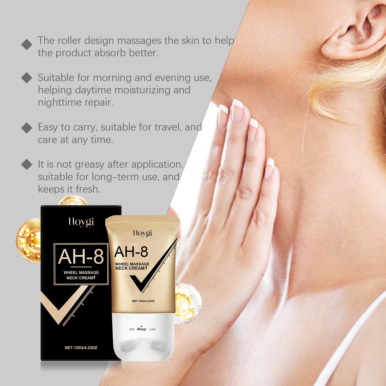 Hoygi AH-8 Krim Pengencang Leher dengan Gliserin & Minyak Mineral - Atasi Garis Halus, Menutrisi & Cepat Meresap untuk Perawatan Sehari-hari Perawatan