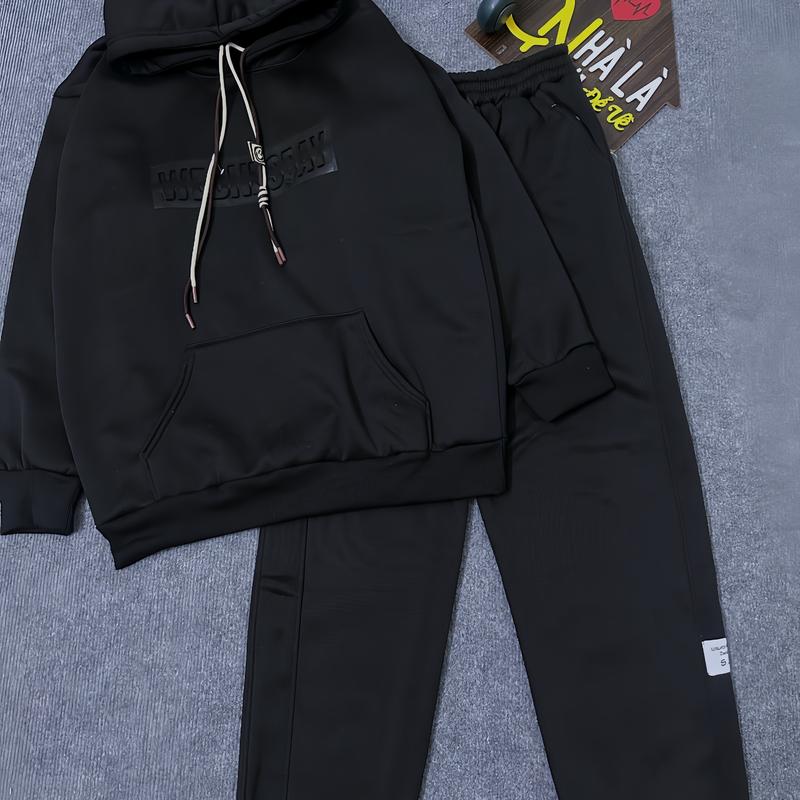 Sét bộ thể thao nỉ bông thu đông - Bộ thể thao áo hoodie quần nỉ bông from rộng kiểu dáng unisex Sport Chạy Bộ Jogger Nam Tập Gym Cotton Thể Dục Tập Thể Dục