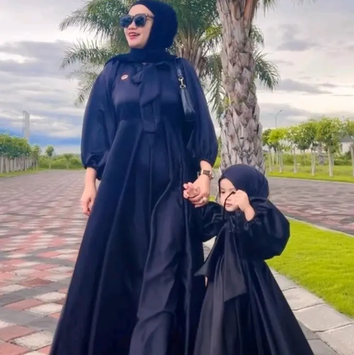 Ambrella Dewasa Size S, M, L, XL Formal Wanita Dress Casual Gaun Hitam