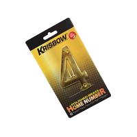 Gambar AZKO Krisbow Nomor Rumah 4 Polish Brass 10 cm Angka Penanda Rumah Hiasan Nomor Pager Rumah Dekorasi Bentuk Nomer dari AZKO ID Kota Administrasi Jakarta Barat 3 Tokopedia
