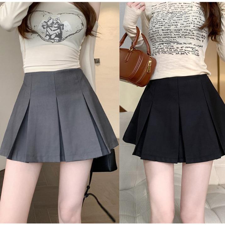 Chân Váy Tennis Bigsize Dáng Xếp Ly Hộp Xoè Ngắn, Xếp Ly To Lưng Cao Che Bụng Phong Cách Trẻ Trung Cho Nữ Chuppy (50-95kg)- CV412