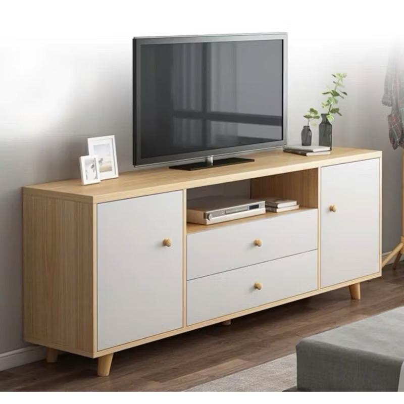  ￼Kệ tivi phòng khách phong cách Bắc Âu dễ dàng kết hợp với nhiều mẫu bàn trà và ghế sofa A11 