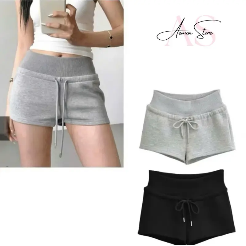 Quần Short Nữ Chất Nỉ 2 Da Dày Dặn Thể Thao [ Form nhỏ ]