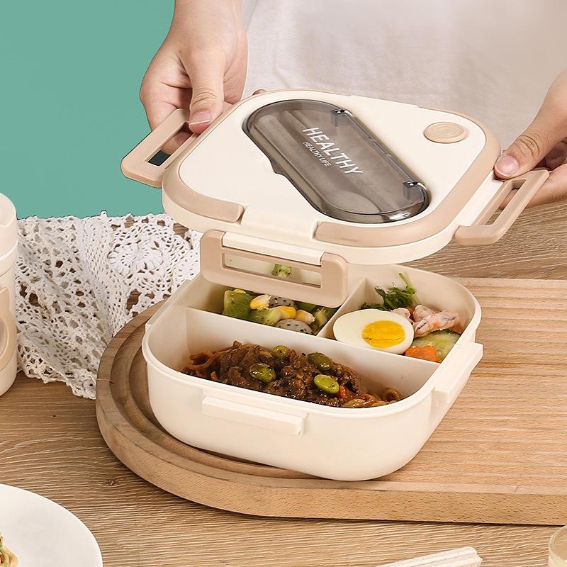 Product Introduction of Hộp cơm bento tặng kèm đũa thìa cao cấp CICI HCHEALTHY899 14