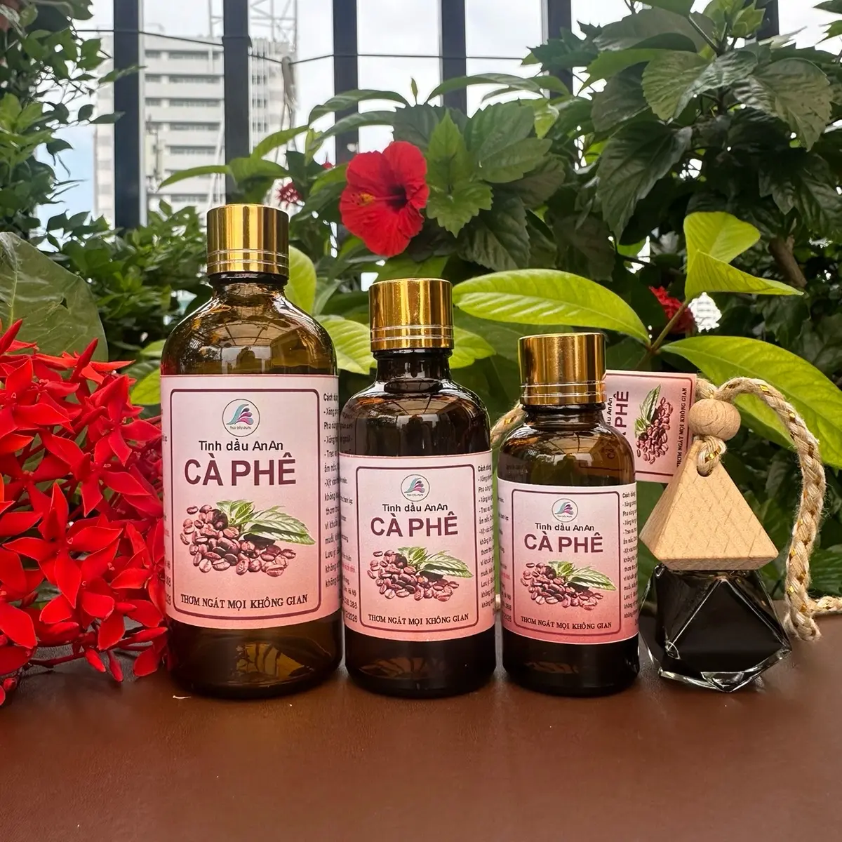 Tặng dây treo 10ml khi mua Tinh dầu Cafe AnAn - chai 100ml, 50ml, 30ml(combo 2 chai)
