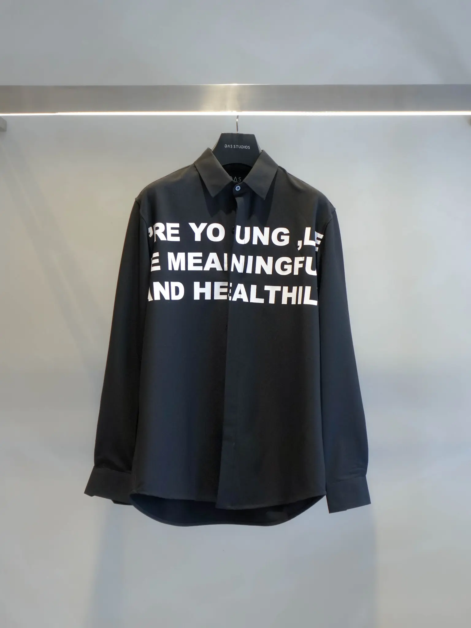 WERE SHIRT ÁO SOMI NAM - DAS - ĐEN