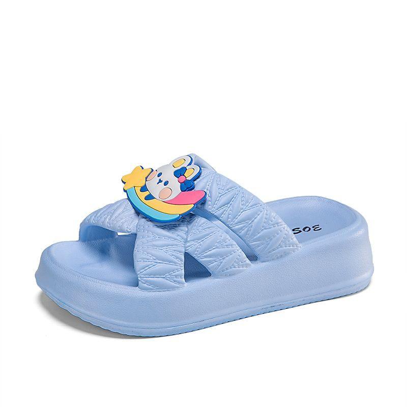 Product Introduction of 2024 New Sandal Selop anak LABUBU Viral Kekinian Bahan Karet Jelly Anti Slip Kaki Fashion 0