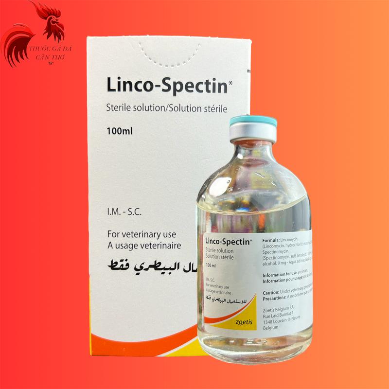 1 chai 100cc lincopec  tin cho gà khò khè phân xấu